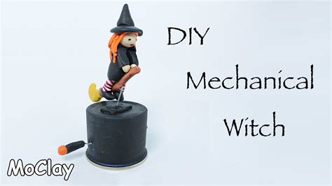Mechanical Witch with Pot: A Steampunk Twist on Tradition